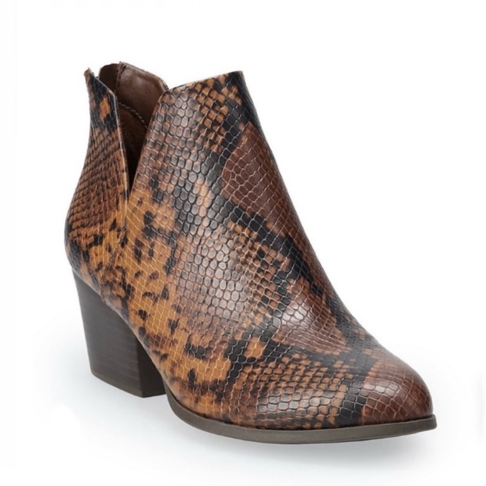 SO® Barb Snake Women's Ankle Boots - Picture 1 of 1